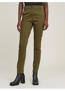 G-Star Spodnie - Skinny fit - w kolorze khaki ze sklepu Limango Polska w kategorii Spodnie damskie - zdjęcie 186790810