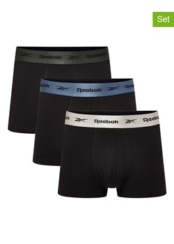 Reebok Bokserki (3 pary) &quot;Adir&quot; w kolorze czarnym ze sklepu Limango Polska w kategorii Majtki męskie - zdjęcie 186790941