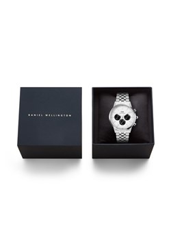 Daniel Wellington Zegarek Iconic Chronograph DW00100872 Srebrny ze sklepu MODIVO w kategorii Zegarki - zdjęcie 186791654
