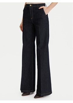 ViCOLO Jeansy DF5086 Granatowy Wide Leg ze sklepu MODIVO w kategorii Jeansy damskie - zdjęcie 186791660