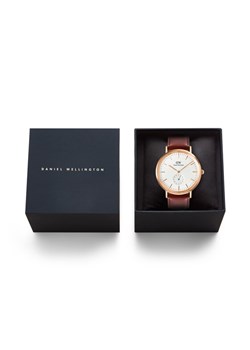 Daniel Wellington Zegarek Classic St. Mawes Horloge DW00100871 Brązowy ze sklepu MODIVO w kategorii Zegarki - zdjęcie 186791670