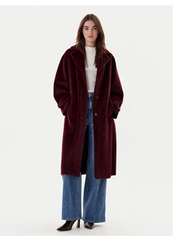 Dixie Futro K330Y009A Bordowy Regular Fit ze sklepu MODIVO w kategorii Futra damskie - zdjęcie 186791684