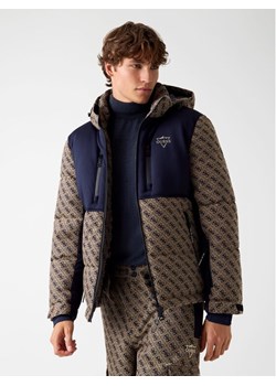 Guess Kurtka przejściowa 179584 Beżowy Classic Fit ze sklepu MODIVO w kategorii Kurtki męskie - zdjęcie 186791690