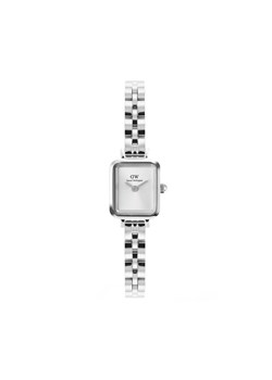 Daniel Wellington Zegarek Quadro Mini Arch DW00100844 Srebrny ze sklepu MODIVO w kategorii Zegarki - zdjęcie 186791694