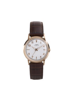 Timex Zegarek Marlin TW2Y37700 Brązowy ze sklepu MODIVO w kategorii Zegarki - zdjęcie 186791713