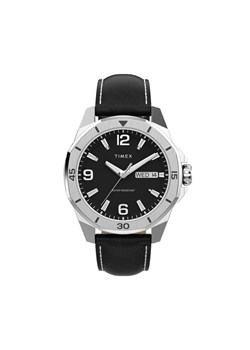 Timex Zegarek Essex  TW2W79800 Czarny ze sklepu MODIVO w kategorii Zegarki - zdjęcie 186791742