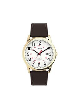 Timex Zegarek Easy Reader® Classic TW2Y12700 Brązowy ze sklepu MODIVO w kategorii Zegarki - zdjęcie 186791743
