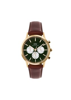 Daniel Wellington Zegarek Iconic Chronograph St Mawes Arctic Panda DW00100876 Brązowy ze sklepu MODIVO w kategorii Zegarki - zdjęcie 186791751