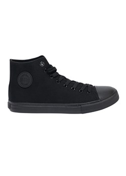 Buty męskie trampki wysokie Big Star FF174550 czarne ze sklepu butyolivier w kategorii Trampki męskie - zdjęcie 186793182