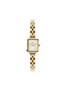 Zegarek Daniel Wellington Quadro Mini DW00100850 Złoty ze sklepu eobuwie.pl w kategorii Zegarki - zdjęcie 186793263