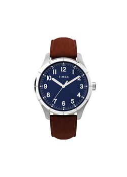 Zegarek Timex Main Street TW2Y16200 Brązowy ze sklepu eobuwie.pl w kategorii Zegarki - zdjęcie 186793304