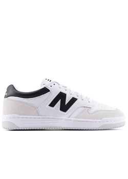 Buty unisex New Balance BB480LIW - białe ze sklepu streetstyle24.pl w kategorii Buty sportowe męskie - zdjęcie 186794320