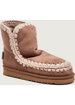 MOU Śniegowce ESKIMO | shearling | zamsz ze sklepu Gomez Fashion Store w kategorii Śniegowce damskie - zdjęcie 186795184