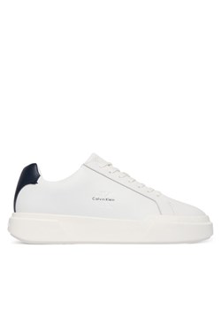 Calvin Klein Sneakersy Chunky Cupsole Laceup Lth YM0YM01344 Biały ze sklepu MODIVO w kategorii Buty sportowe męskie - zdjęcie 186795483