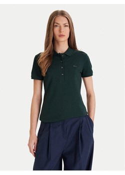 Lacoste Polo PF5462 Zielony Slim Fit ze sklepu MODIVO w kategorii Bluzki damskie - zdjęcie 186795494