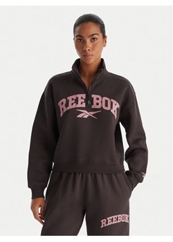 Reebok Bluza Tatty RK25167CCW Czarny Regular Fit ze sklepu MODIVO w kategorii Bluzy damskie - zdjęcie 186795540