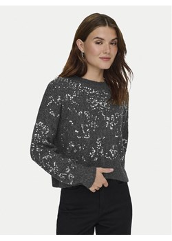 ONLY Sweter Alta 15353230 Szary Regular Fit ze sklepu MODIVO w kategorii Swetry damskie - zdjęcie 186795572