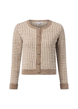 More & More Sweter damski z dzianiny Kobiety Sztuczne włókno taupe wypukły wzór tkaniny ze sklepu vangraaf w kategorii Swetry damskie - zdjęcie 186796832