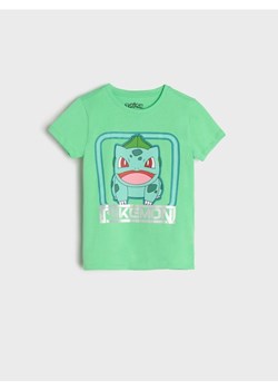 Sinsay - Koszulka Pokémon - zielony - id: 770AD-71X - marki Sinsay - 186799271 Sinsay - Koszulka Pokémon - zielony ze sklepu Sinsay w kategorii T-shirty chłopięce - zdjęcie 186799271