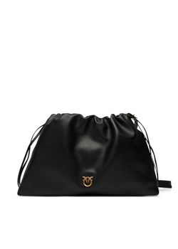 Torebka PINKO Maxi Clutch+Tracolla SP Al 25-26 PLTT 105825 A0QO Czarny ze sklepu eobuwie.pl w kategorii Torebki worki - zdjęcie 186799364