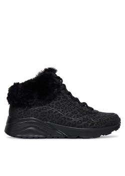 Trzewiki Skechers Uno Lite 310362L BBK Czarny ze sklepu eobuwie.pl w kategorii Buty zimowe dziecięce - zdjęcie 186799374