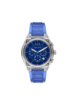 Zegarek Armani Exchange Rafael Chronograph AX4166 Niebieski ze sklepu eobuwie.pl w kategorii Zegarki - zdjęcie 186799391