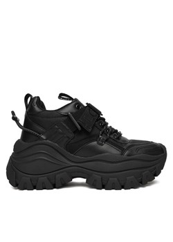 Buffalo Sneakersy Lola lace Up Com Lo 1636503 Czarny ze sklepu MODIVO w kategorii Buty sportowe damskie - zdjęcie 186800191