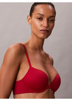 Calvin Klein Biustonosz damski na fiszbinach Kobiety Sztuczne włókno czerwony jednolity ze sklepu vangraaf w kategorii Biustonosze - zdjęcie 186800674