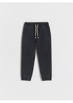 Reserved - Jeansy jogger - czarny ze sklepu Reserved w kategorii Spodnie chłopięce - zdjęcie 186800874