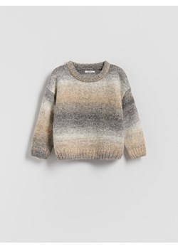 Reserved - Sweter z domieszką wełny - beżowy - id: 681FH-08X - marki Reserved - 186800923 Reserved - Sweter z domieszką wełny - beżowy ze sklepu Reserved w kategorii Swetry chłopięce - zdjęcie 186800923