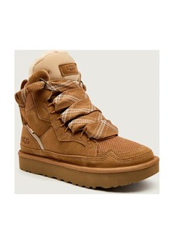UGG Sneakersy W HIGHMEL | zamsz ze sklepu Gomez Fashion Store w kategorii Buty sportowe damskie - zdjęcie 186801383