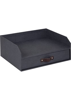 BigsoBox Organizer &quot;Walter&quot; w kolorze antracytowym na dokumenty - 33,5 x 13 x 25,5 cm ze sklepu Limango Polska w kategorii Akcesoria biurowe - zdjęcie 186802321