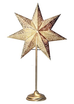 STAR Trading Lampa stojąca &quot;Antique Mini&quot; w kolorze złotym - 34 x 55 cm ze sklepu Limango Polska w kategorii Oświetlenie - zdjęcie 186802662