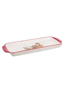 Bizzotto Tacka w kolorze biało-czerwonym - (S)40 x (W)3,2 x (G)15 cm ze sklepu Limango Polska w kategorii Misy i tace dekoracyjne - zdjęcie 186802701