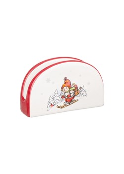 Bizzotto Serwetnik w kolorze biało-czerwonym - (S)12 x (W)6,7 x (G)3,8 cm ze sklepu Limango Polska w kategorii Akcesoria kuchenne - zdjęcie 186802702