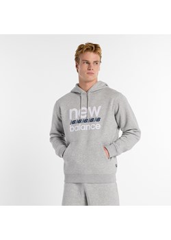 Bluza męska New Balance MT51941AG – szara ze sklepu New Balance Poland w kategorii Bluzy męskie - zdjęcie 186804172