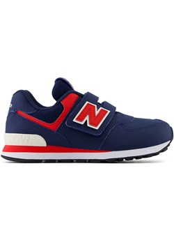 Buty dziecięce New Balance PV574KIK – granatowe ze sklepu New Balance Poland w kategorii Buty sportowe dziecięce - zdjęcie 186804263
