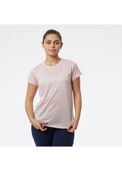 Koszulka damska New Balance WT11452PH3 – różowa ze sklepu New Balance Poland w kategorii Bluzki damskie - zdjęcie 186804310
