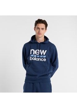 Bluza męska New Balance MT51941NNY – granatowa ze sklepu New Balance Poland w kategorii Bluzy męskie - zdjęcie 186804403