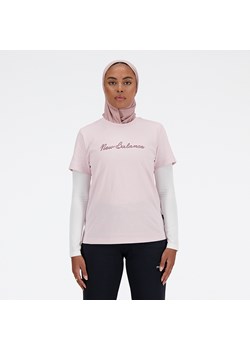 Koszulka damska New Balance WT41909SOI – różowa ze sklepu New Balance Poland w kategorii Bluzki damskie - zdjęcie 186804443