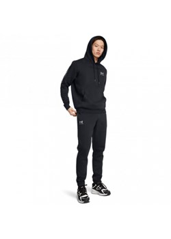 Męskie spodnie dresowe Under Armour UA Icon Fleece Jogger Taping - czarne ze sklepu Sportstylestory.com w kategorii Spodnie męskie - zdjęcie 186805402