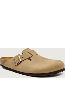 Birkenstock Skórzane mule BOSTON | narrow fit ze sklepu Gomez Fashion Store w kategorii Klapki damskie - zdjęcie 186805482