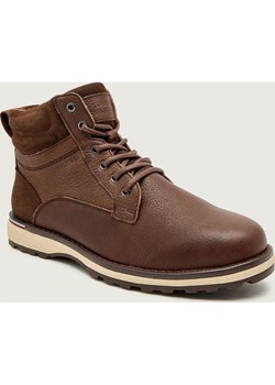 Tommy Hilfiger Skórzane buty wysokie CORPORATE ze sklepu Gomez Fashion Store w kategorii Buty zimowe męskie - zdjęcie 186806163