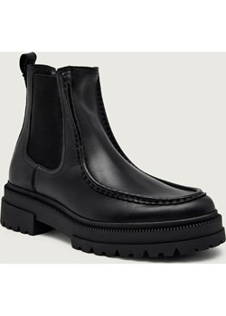 Tommy Hilfiger Skórzane sztyblety CHUNKY ze sklepu Gomez Fashion Store w kategorii Buty zimowe męskie - zdjęcie 186806172