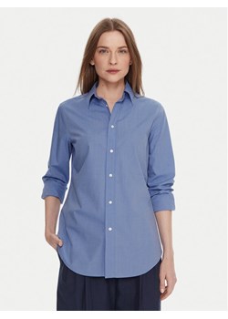 Polo Ralph Lauren Koszula 211941509001 Niebieski Slim Fit ze sklepu MODIVO w kategorii Koszule damskie - zdjęcie 186806234