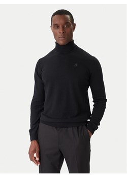 KARL LAGERFELD Golf 655058 554399 Czarny Regular Fit ze sklepu MODIVO w kategorii Swetry męskie - zdjęcie 186806251