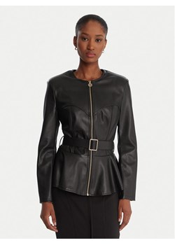 Rinascimento Kurtka z imitacji skóry CFC0125192003 Czarny Slim Fit ze sklepu MODIVO w kategorii Kurtki damskie - zdjęcie 186806271
