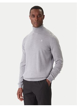 KARL LAGERFELD Golf 655058 554399 Szary Regular Fit ze sklepu MODIVO w kategorii Swetry męskie - zdjęcie 186806342