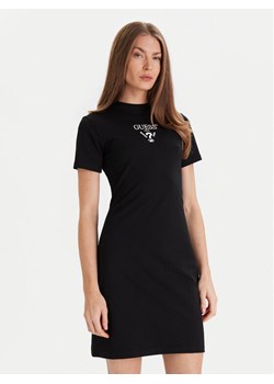 Guess Sukienka codzienna V4YK02 KCDH1 Czarny Regular Fit ze sklepu MODIVO w kategorii Sukienki - zdjęcie 186806374