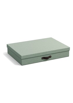 BigsoBox Pudełko &quot;Sverker&quot; w kolorze zielonym na dokumenty - 43,5 x 31 x 8,5 cm ze sklepu Limango Polska w kategorii Akcesoria biurowe - zdjęcie 186808233